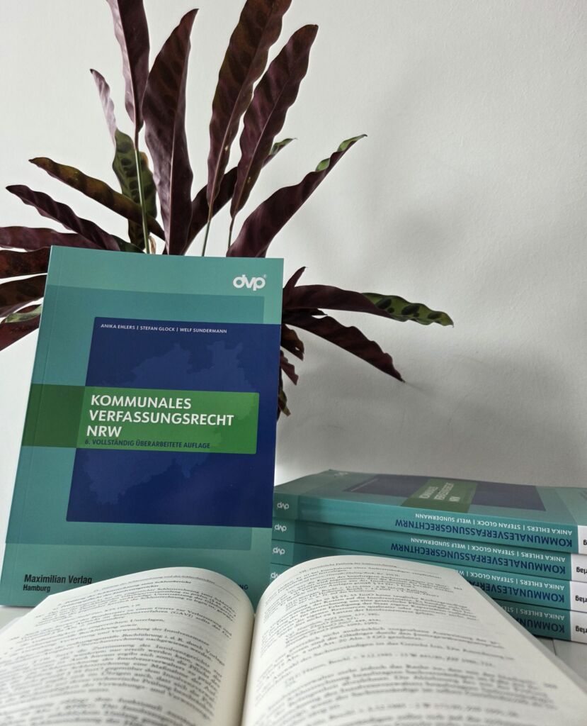 NEUERSCHEINUNG: 6. AUFLAGE KOMMUNALES VERFASSUNGSRECHT NRW